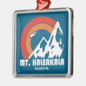 Mt. Haleakala Hawaii Sun Eagle Metalen Ornament (Links)