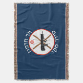 Mt. Hermon Ski Patrol Deken (Voorkant Verticaal)