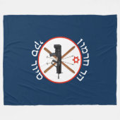 Mt. Hermon Ski Patrol Fleece Deken (Voorkant (Horizontaal))