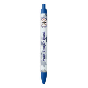 Mt. Hermon Ski Patrol - Snow Camo Blauwe Inkt Pen