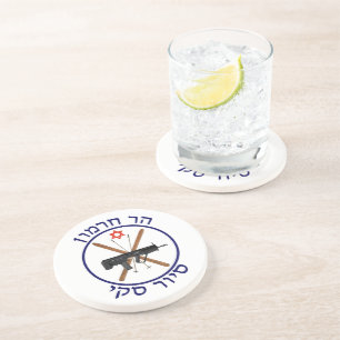 Mt. Hermon Ski Patrol Zandsteen Onderzetter