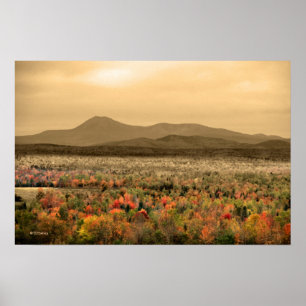 Mt. het Park van de Staat van Katahdin Baxter Poster