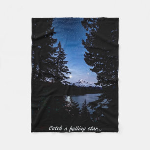 Mt Hood bij Lost Lake Fleece Blanket