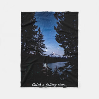 Mt Hood bij Lost Lake Fleece Blanket
