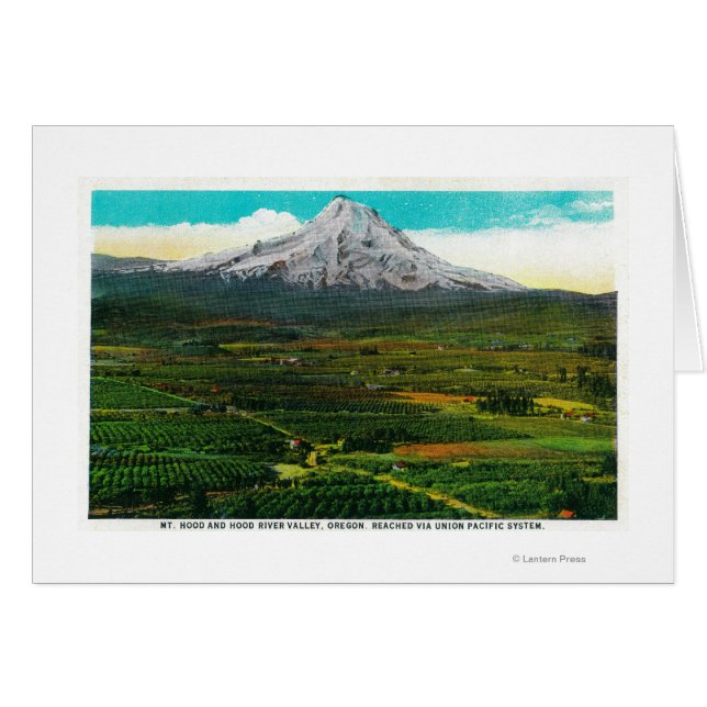 Mt Hood de Hood River ValleyHood River, OU (Devant horizontal)