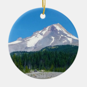 Mt. Hood in Summer, Oregon Keramisch Ornament