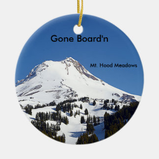Mt. Hood Meadows Ski Area, Oregon Keramisch Ornament