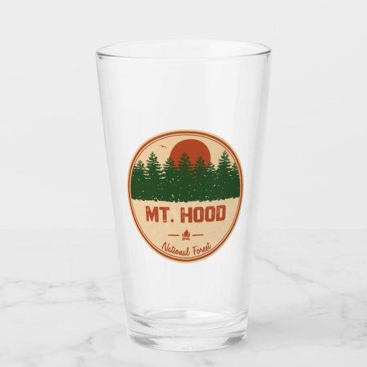 Mt. Hood National Forest Glas (Voorkant)