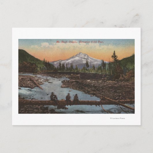 Mt. Hood, Oregon Briefkaart (Voorkant)