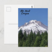 Mt. Hood Oregon Ski Bowl Briefkaart (Voorkant / Achterkant)