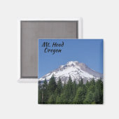 Mt. Hood Oregon Ski Bowl Magnet (Recto/Verso)