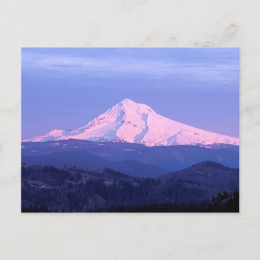 Mt. Hood Sunrise Briefkaart (Voorkant)