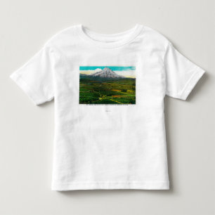 Mt. Hood uit de Hood River ValleyHood, OF Kinder Shirts