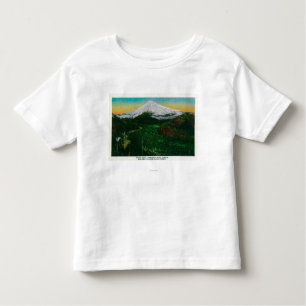 Mt. Hood uit Sandy River, ORMt. Hout, OF Kinder Shirts
