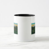 Mt. Hood uit Sandy River, ORMt. Hout, OF Mok (Midden)