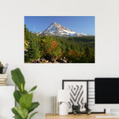 Mt. Hood van Vista Ridge Poster (Thuiskantoor)