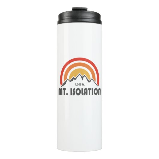 Mt. Isolation New Hampshire Thermosbeker (Voorkant)