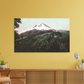 Mt. Jefferson, Uitzicht van het Oregon-gebergte Canvas Afdruk (Insitu (Woonkamer))