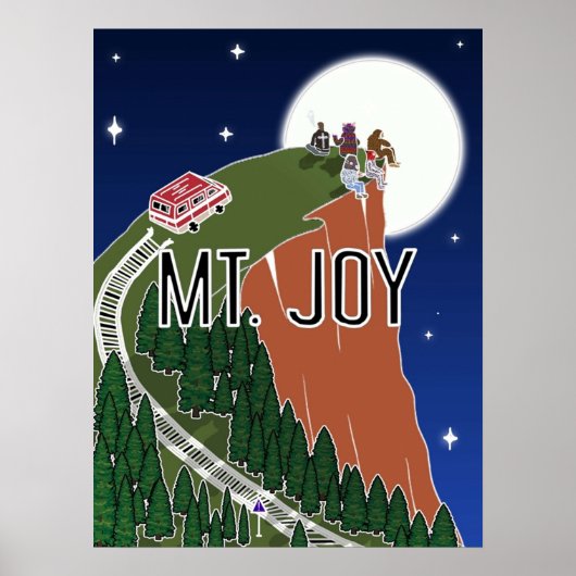 Mt Joy Original Artwork Poster (Voorkant)