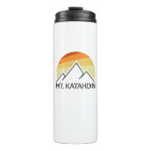 Mt. Katahdin Retro Thermosbeker (Voorkant)