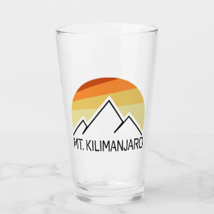 Mt. Kilimanjaro Retro Glas