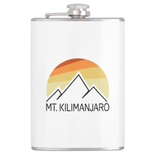 Mt. Kilimanjaro Retro Heupfles