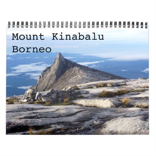 mt kinabalu 2027 kalender (Hoes)