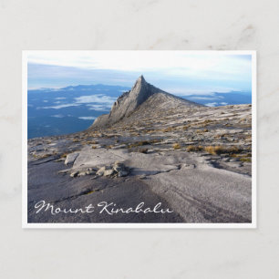 mt kinabalu natuur briefkaart