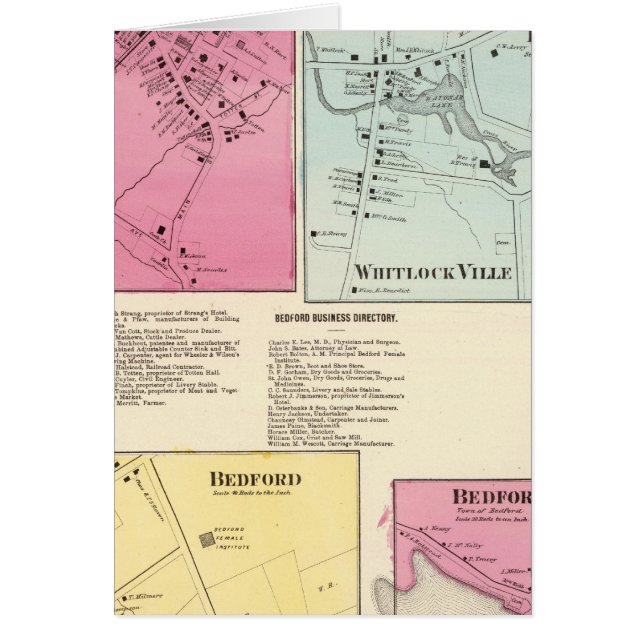 Mt Kisco, Katonah, Whitlock Ville, Bedford (Devant)