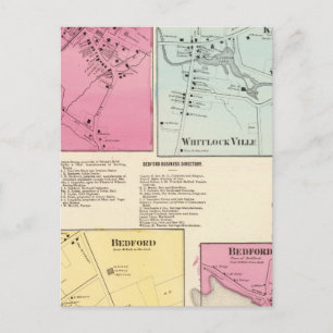 Mt Kisco, Katonah, Whitlock Ville, Bedford Briefkaart