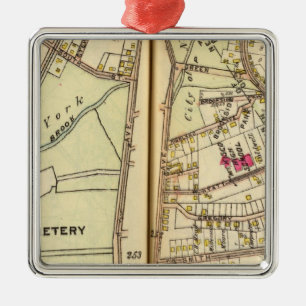 Mt. Kisco, New York Metalen Ornament