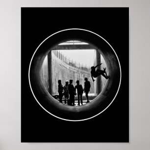 Mt. Ldy Pipeline Skateboarden Poster