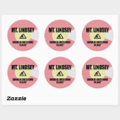 Mt. Lindsey Ronde Sticker (Vel)