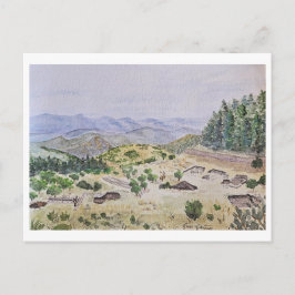 Mt. Lykaion Archeologische Opgravingskaart Briefkaart