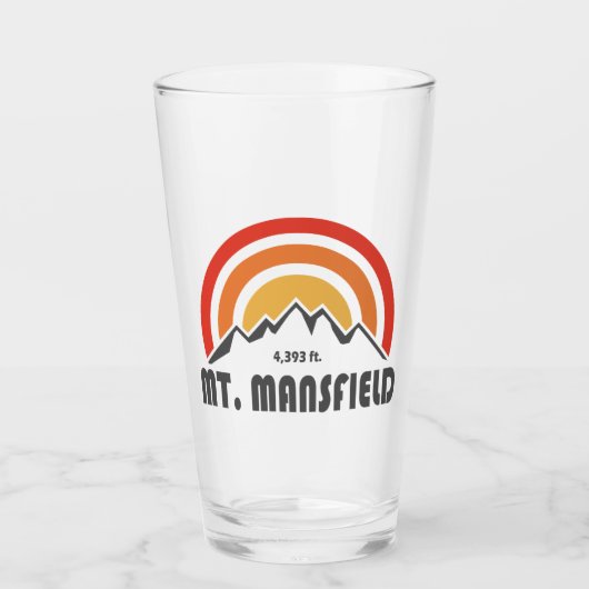 Mt. Mansfield Glas (Voorkant)