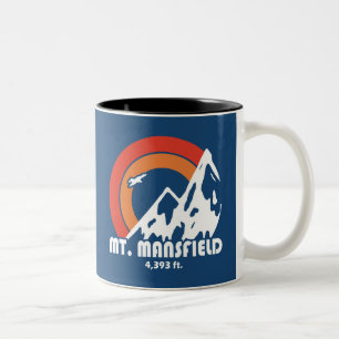 Mt. Mansfield Sun Eagle Tweekleurige Koffiemok