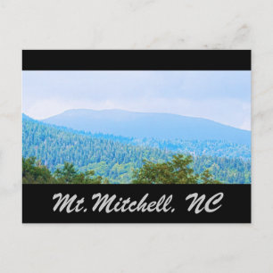 Mt. Mitchell NC Briefkaart