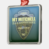 Mt Mitchell (pijlpunt) Metalen Ornament (Links)