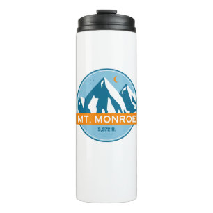 Mt. Monroe New Hampshire Sterren Maan Thermosbeker