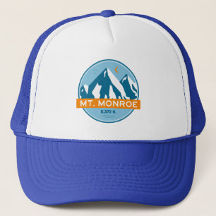 Mt. Monroe New Hampshire Sterren Maan Trucker Pet