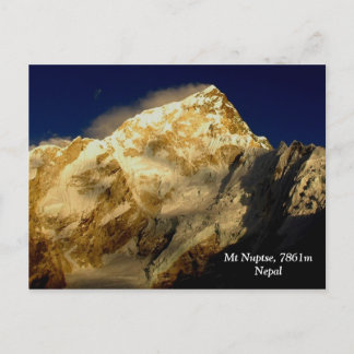 Mt Nuptse Briefkaart
