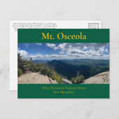 Mt. Osceola, NH Carte postale (Devant / Derrière)