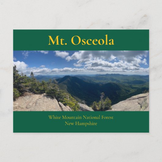 Mt. Osceola, NH Carte postale (Devant)
