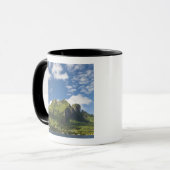 Mt. Otemanu en scènes van de mooie Bora Bora Mok (Voorkant links)