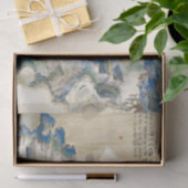 Mt.Penglai (Berg van Immorals) van Tomita Keise Tissuepapier (Geschenk)