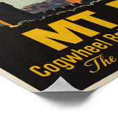 Mt.Pilatus, Suisse, Affiche de voyage (Coin)