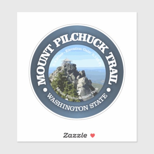 Mt Pilchuck Trail Sticker (Vel)