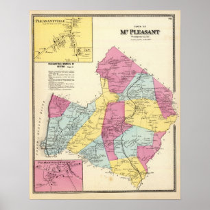 Mt Pleasant, stad Poster