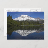 Mt. Rainier Briefkaart (Voorkant / Achterkant)