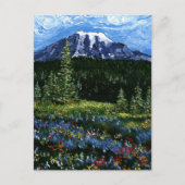 Mt Rainier Briefkaart (Voorkant)